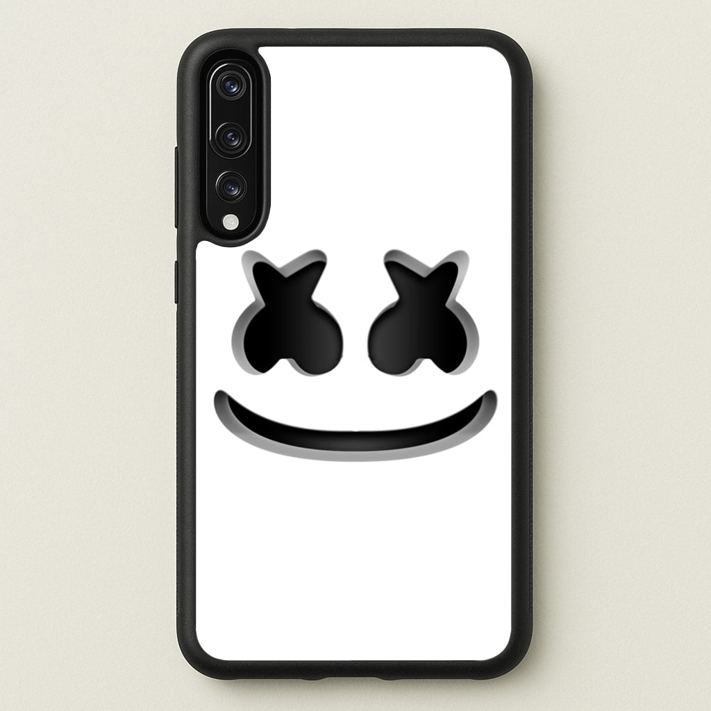White Helmet DJ Helmet  - Marshmello Phone Case for Huawei P20 Pro