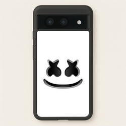White Helmet DJ Helmet  - Marshmello Phone Case for Google Pixel 8a