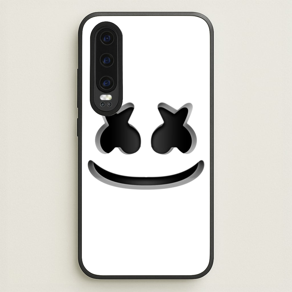 White Helmet DJ Helmet  - Marshmello Phone Case for Huawei P30