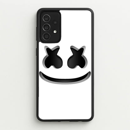 White Helmet DJ Helmet  - Marshmello Phone Case for Galaxy A52 / A52s