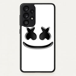 White Helmet DJ Helmet  - Marshmello Phone Case for Galaxy A33