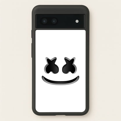 White Helmet DJ Helmet  - Marshmello Phone Case for Google Pixel 7a