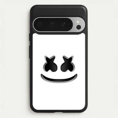 White Helmet DJ Helmet  - Marshmello Phone Case for Google Pixel 9 Pro XL