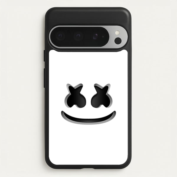 White Helmet DJ Helmet  - Marshmello Phone Case for Google Pixel 9 Pro XL