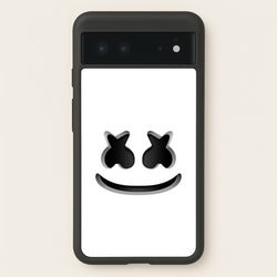 White Helmet DJ Helmet  - Marshmello Phone Case for Google Pixel 6