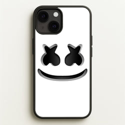 White Helmet DJ Helmet  - Marshmello Phone Case for iPhone 13 Mini