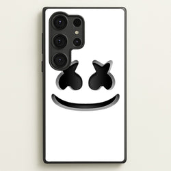 White Helmet DJ Helmet  - Marshmello Phone Case for Galaxy S25 Ultra