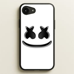 White Helmet DJ Helmet  - Marshmello Phone Case for iPhone 16e