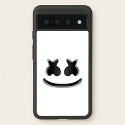 White Helmet DJ Helmet  - Marshmello Phone Case for Google Pixel 7 Pro