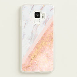 Marble and Rose Gold  - marble Phone Case for Galaxy S9