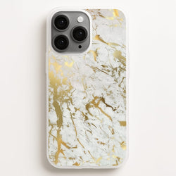 Gold Marble Splatter  - marble Phone Case for iPhone 11 Pro