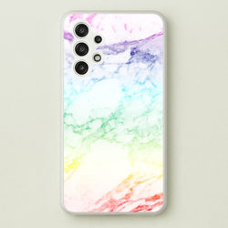Rainbow Streak Marble Pattern  - marble Phone Case for Galaxy A13