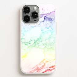 Rainbow Streak Marble Pattern  - marble Phone Case for iPhone 11 Pro