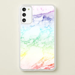 Rainbow Streak Marble Pattern  - marble Phone Case for Galaxy S20