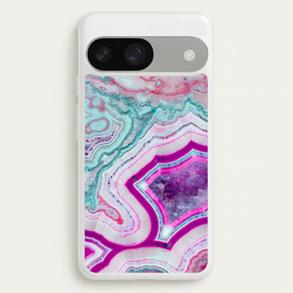 Purple Geode Pattern  - marble Phone Case for Google Pixel 9 / 9 Pro