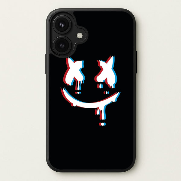 Blue Blur - White Helmet DJ Phone Case for iPhone 17