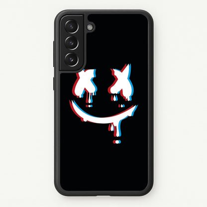 Blue Blur - White Helmet DJ  - Marshmello Phone Case for Galaxy S22 Plus