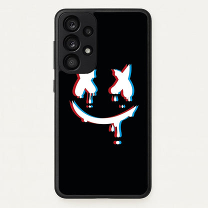 Blue Blur - White Helmet DJ  - Marshmello Phone Case for Galaxy A53