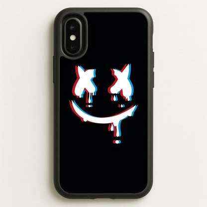 Blue Blur - White Helmet DJ  - Marshmello Phone Case for iPhone X / XS