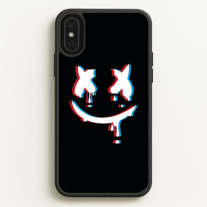 Blue Blur - White Helmet DJ  - Marshmello Phone Case for iPhone XS Max