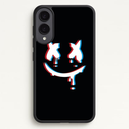 Blue Blur - White Helmet DJ  - Marshmello Phone Case for Galaxy S25 Edge