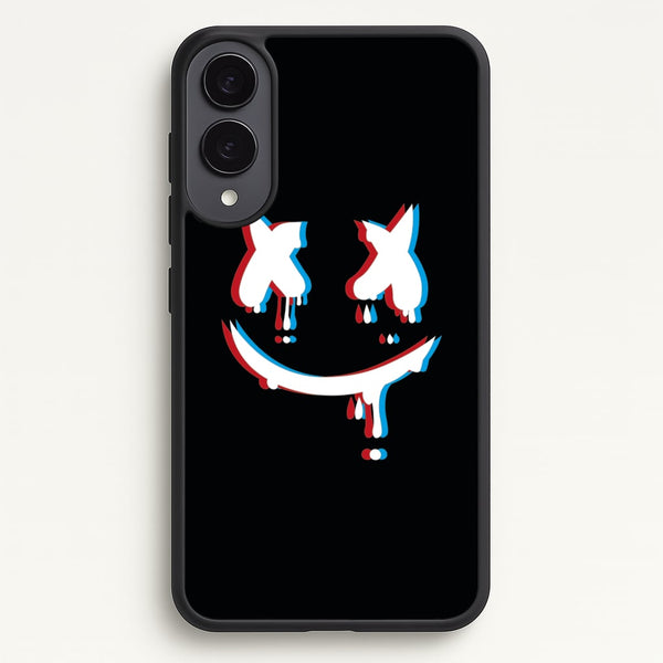 Blue Blur - White Helmet DJ  - Marshmello Phone Case for Galaxy S25 Edge