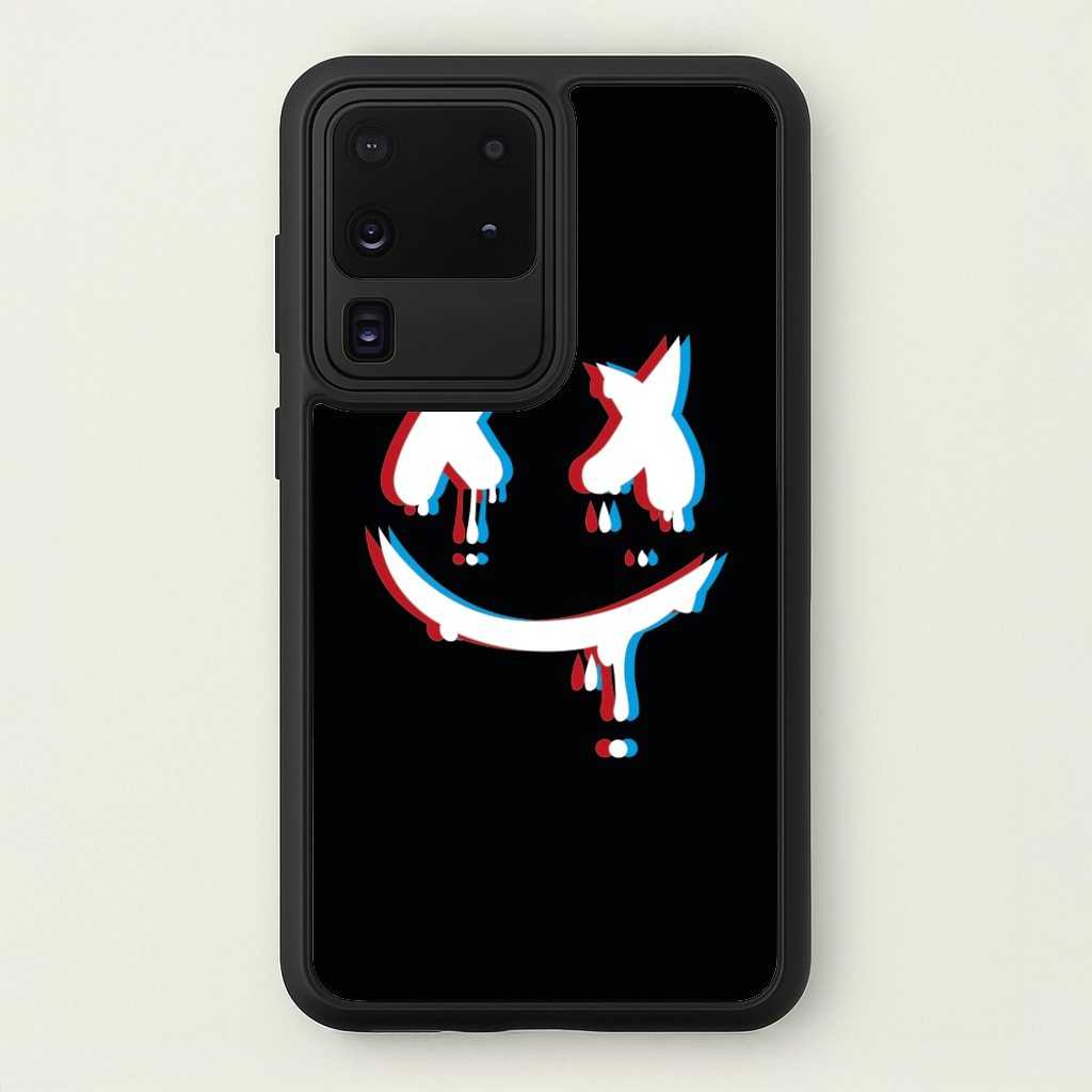 Blue Blur - White Helmet DJ  - Marshmello Phone Case for Galaxy S20 Ultra