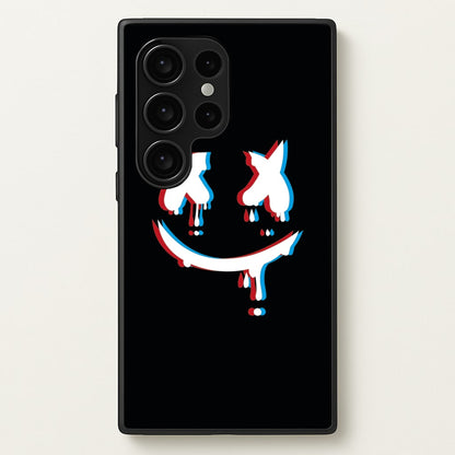 Blue Blur - White Helmet DJ  - Marshmello Phone Case for Galaxy S24 Ultra