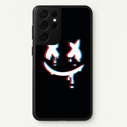 Blue Blur - White Helmet DJ  - Marshmello Phone Case for Galaxy S21 Ultra