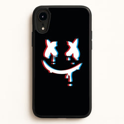 Blue Blur - White Helmet DJ  - Marshmello Phone Case for iPhone XR