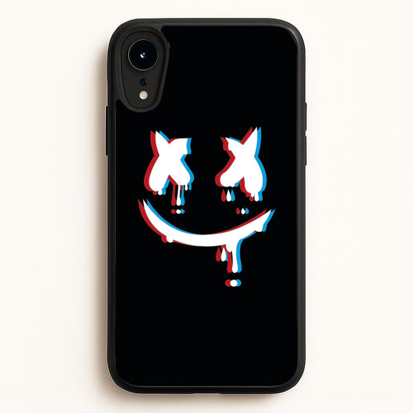 Blue Blur - White Helmet DJ  - Marshmello Phone Case for iPhone XR