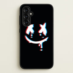 Blue Blur - White Helmet DJ  - Marshmello Phone Case for Galaxy A54
