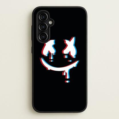 Blue Blur - White Helmet DJ  - Marshmello Phone Case for Galaxy A54