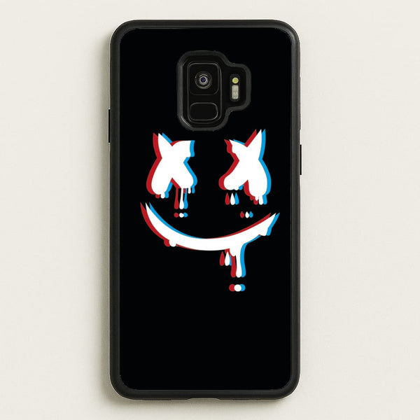 Blue Blur - White Helmet DJ  - Marshmello Phone Case for Galaxy S9