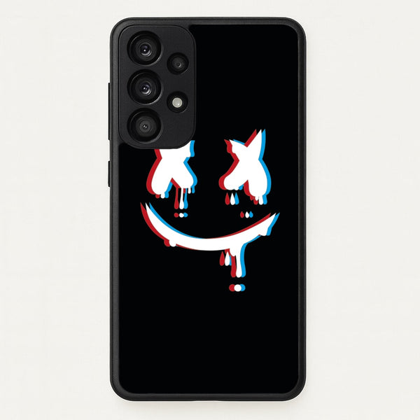Blue Blur - White Helmet DJ  - Marshmello Phone Case for Galaxy A33