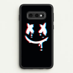 Blue Blur - White Helmet DJ  - Marshmello Phone Case for Galaxy S10e