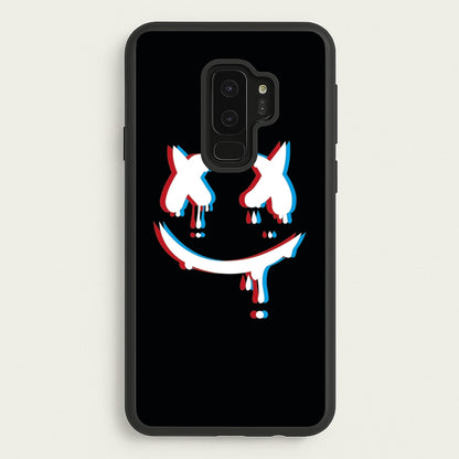 Blue Blur - White Helmet DJ  - Marshmello Phone Case for Galaxy S9 Plus