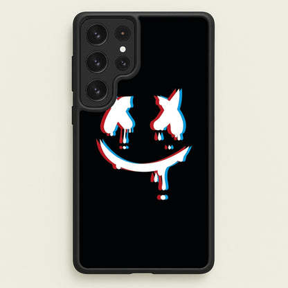 Blue Blur - White Helmet DJ  - Marshmello Phone Case for Galaxy S23 Ultra