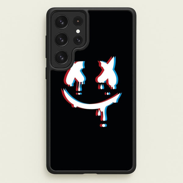 Blue Blur - White Helmet DJ  - Marshmello Phone Case for Galaxy S23 Ultra