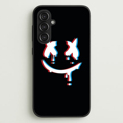 Blue Blur - White Helmet DJ  - Marshmello Phone Case for Galaxy S23FE