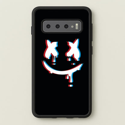 Blue Blur - White Helmet DJ  - Marshmello Phone Case for Galaxy S10 Plus
