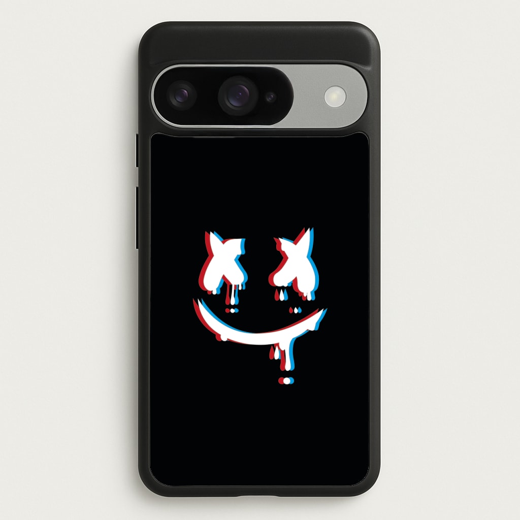 Blue Blur - White Helmet DJ Phone Case for Google Pixel 10 / 10 Pro