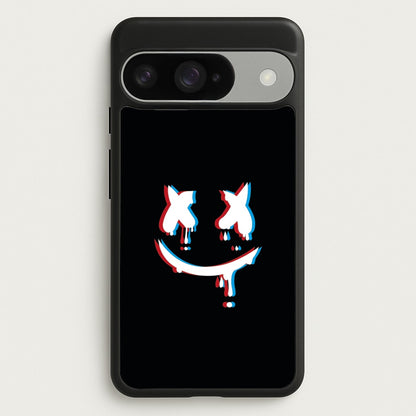 Blue Blur - White Helmet DJ Phone Case for Google Pixel 10 / 10 Pro