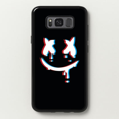 Blue Blur - White Helmet DJ  - Marshmello Phone Case for Galaxy S8 Plus
