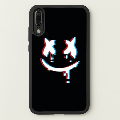 Blue Blur - White Helmet DJ  - Marshmello Phone Case for Huawei P20