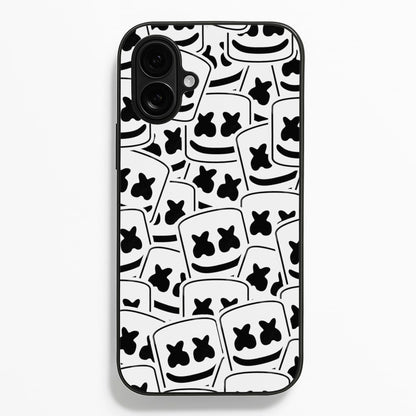 Collage - White Helmet DJ Phone Case