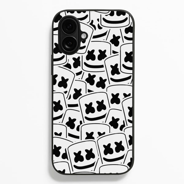 Collage - White Helmet DJ Phone Case