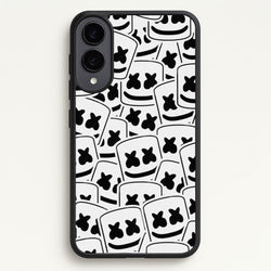 Collage - White Helmet DJ  - Marshmello Phone Case for Galaxy S25 Edge