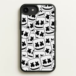 Collage - White Helmet DJ  - Marshmello Phone Case for iPhone 6 Plus / 7 Plus / 8 Plus