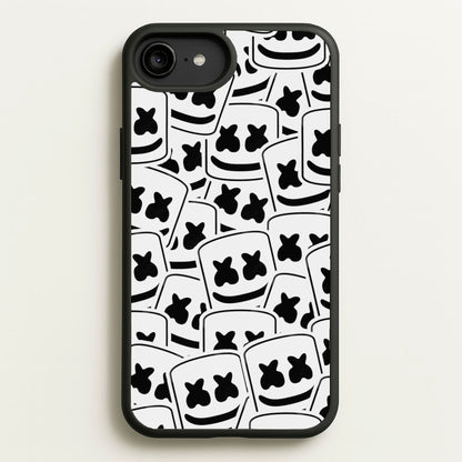 Collage - White Helmet DJ  - Marshmello Phone Case for iPhone 6 Plus / 7 Plus / 8 Plus